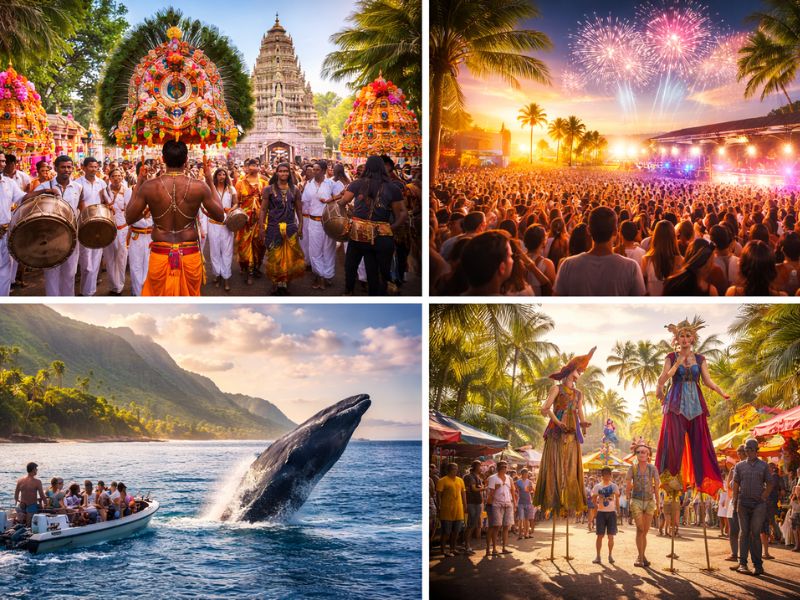 Événements à La Réunion les incontournables selon les saisons